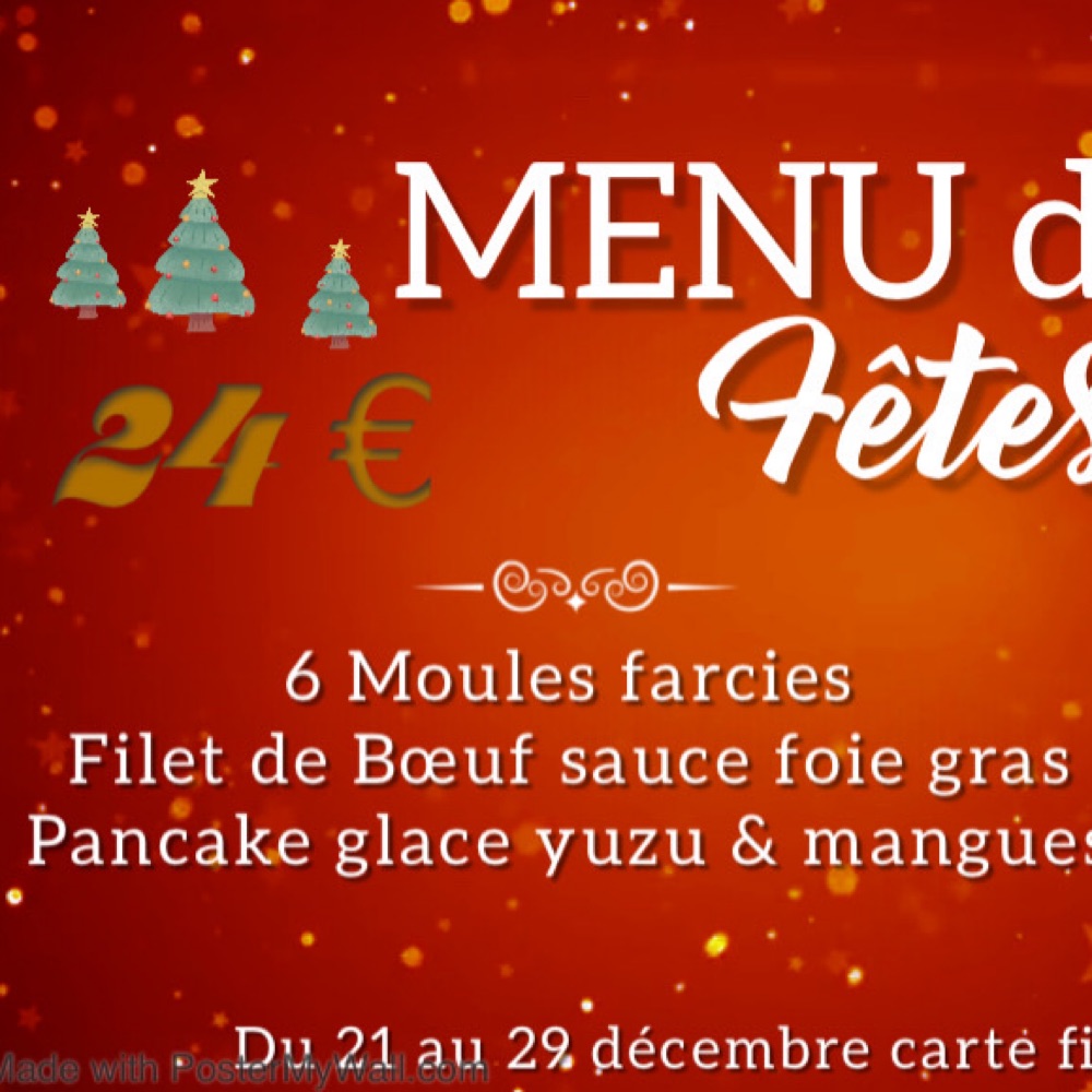 Menu Des Fêtes 