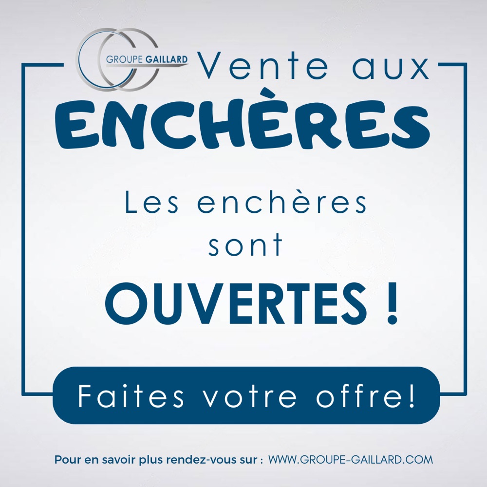 La Vente Aux Enchères Est Ouverte !