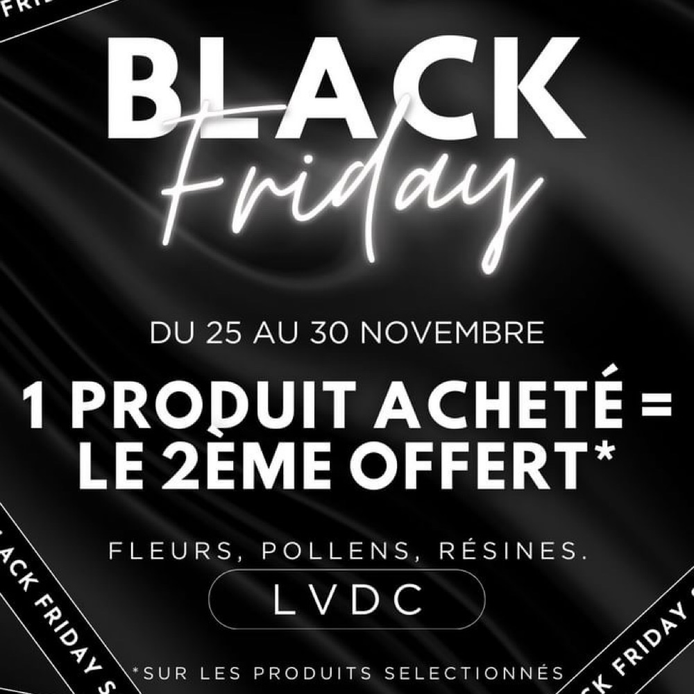 Black Friday 1 Produit Acheté = Le 2 Ème Offert* !