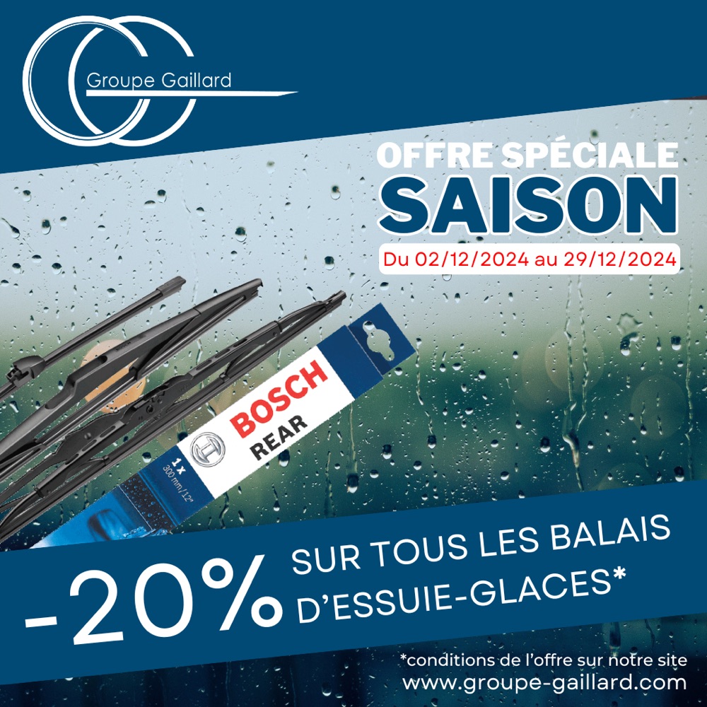 Alerte Promo Essuie-Glaces 